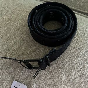Black torrid canvas belt